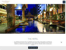 Tablet Screenshot of grandsukhumvithotel.com